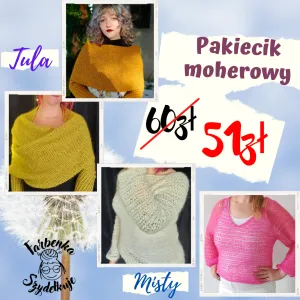 Pakiet nr 57 Moherowy - Misty & Tula